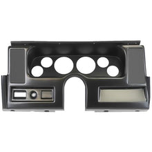 1977-79 Chevrolet Nova; 6-Gauge Dash Panel; (2) 3-3/8" (4) 2-1/16" Holes; w/o A/C Vents; Black