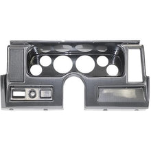 1977-79 Chevrolet Nova; 6-Gauge Dash Panel; (2) 3-3/8" (4) 2-1/16" Holes; w/ Right Vent Only; Carbon Fiber