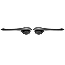Trim Parts 1968-1969 Chevrolet Chevelle 2/4-Door Front Outside Door Handles-Black, Pair - (4780B)