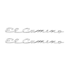 Trim Parts 1959 Chevrolet El Camino Front Fender "El Camino" Script, Pair - (4810)