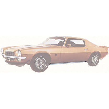 481540 - 1970-81 Camaro, Firebird; Rocker Panel Molding; with Hardware; 3