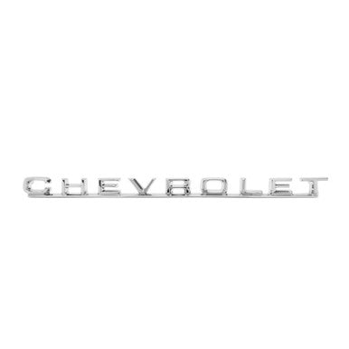 Trim Parts 1967 Chevrolet El Camino Tailgate "Chevrolet" Emblem W/Fasteners, Each - (4835)