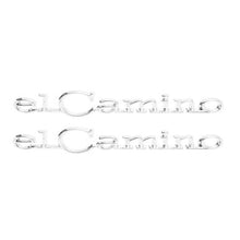 Trim Parts 1968-1969 Chevrolet El Camino Rear Quarter “El Camino” Emblem W/Fasteners, Pair - (4850)