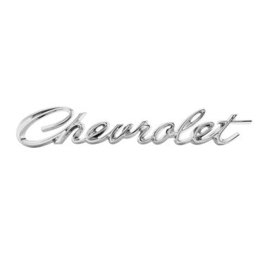 Trim Parts 1968-1969 Chevrolet El Camino Tailgate “Chevrolet” Emblem W/Fasteners, Each - (4852)