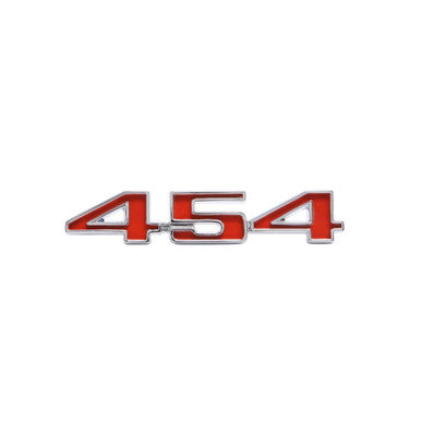 Trim Parts 1970 Chevrolet El Camino Tailgate “454” Emblem W/Fasteners, Each - (4879)