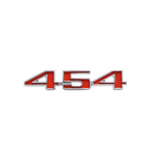 Trim Parts 1970 Chevrolet El Camino Tailgate “454” Emblem W/Fasteners, Each - (4879)