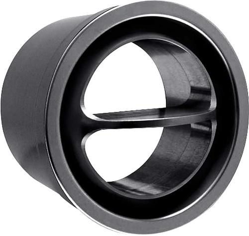 Vintage Air Proline Series Air Vent Swivel Ball Louver - 2.265" OD With Black AnODized Finish