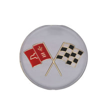 Trim Parts 1963 Chevrolet Early Corvette Gas Lid Emblem Only/For Roller Assembly, Each - (5000)