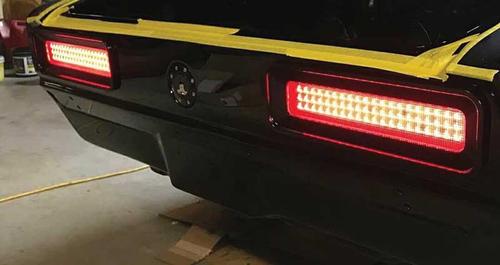 1967-68 Camaro Rally Sport; Digi-Tails LED Tail Lamp Set; 2 Panel Sequential
