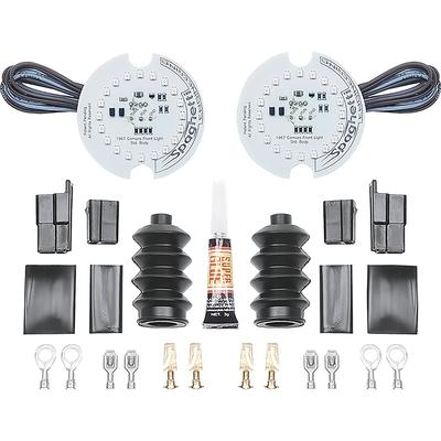 1967 Camaro Standard; Digi-Tails 2 Panel LED Front Turn/Park Kit