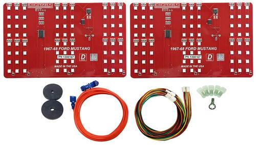 1967-68 Mustang; Digi-Tails Sequential LED Tail Lamp Set