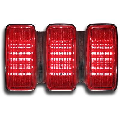 1969 Mustang; Digi-Tails LED Tail Lamp Set; 2 Panel Sequential