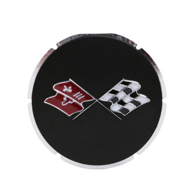 Trim Parts 1967 Chevrolet Corvette Gas Lid Emblem Only, Each - (5010)
