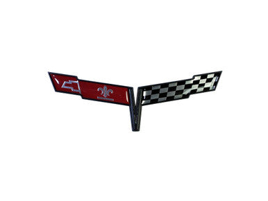 Trim Parts 1981 Chevrolet Corvette Nose Emblem, Each - (5017)