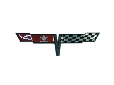 Trim Parts 1981 Chevrolet Corvette Fuel Door Emblem, Each - (5018)