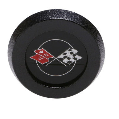 Trim Parts 1969-75 Chevrolet Corvette Horn Button W/O Tilt & Telescopic Steering, Each - (5073)