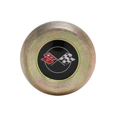 Trim Parts 1969-1975 Corvette Primered Horn Button W/Tilt & Telescopic Steering, Each - (5074B)