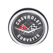 Trim Parts 1962 Chevrolet Corvette Rear Emblem Assembly Trimmed in Silver, Each - (5087AS)
