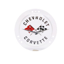 Trim Parts 1958-60 Chevrolet Corvette Front Or Rear & 1958-1962 Rear Silver Emblem, Each - (5090S)