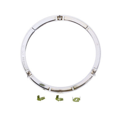 Trim Parts 1958-60 Chevrolet Corvette Front Or Rear & 1958-1962 Rear Emblem Bezel, Each - (5091)