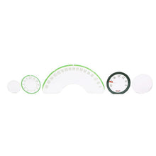Trim Parts 1958 Chevrolet Corvette 8-Piece Instrument Lens Set, Each - (5142)