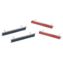 Trim Parts 1961 Chevrolet Corvette 4-Piece Front Fender Side Bars Set, Pair - (5152)
