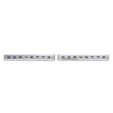 Trim Parts 1961 Chevrolet Corvette Front Fender “Corvette” Emblem, Pair - (5154)