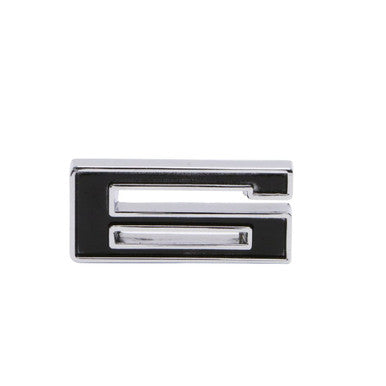 Trim Parts GM Car/Truck Black Number "6" In Chevrolet Script W/Adhesive Tape, Each - (5185F)