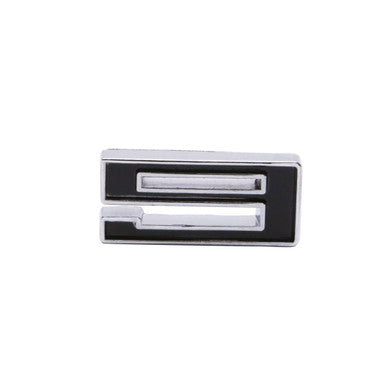 Trim Parts GM Car/Truck Black Number "9" In Chevrolet Script W/Adhesive Tape, Each - (5185H)