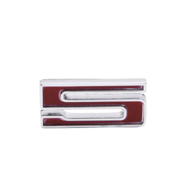 Trim Parts GM Car/Truck Red Number "5" In Chevrolet Script W/Adhesive Tape, Each - (5188B)