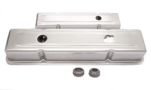 Short Steel Unplated OEM Style Valve Cover for Small Block Chevy
