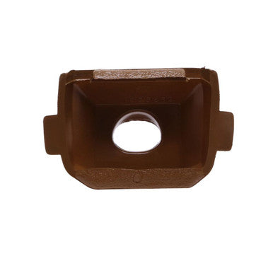 Trim Parts 1973 Chevrolet Corvette Dark Saddle Rear View Mirror Bracket Cover, Each - (5226K)