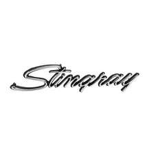 Trim Parts 1974-76 Chevrolet Corvette Front Fender “Stingray” Emblem W/Fasteners, Each - (5238)