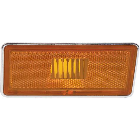 1974-79 Chevrolet Corvette; Side Marker Light; Left Front - 1974 Late