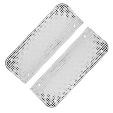 Trim Parts 1956-60 Chevrolet Corvette Filler Plates W/Fasteners, Pair - (5261)