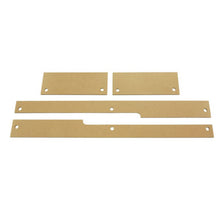 Trim Parts 1961-62 Chevrolet Corvette Sill Plates Spacers Only, Pair - (5264)