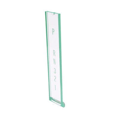 Trim Parts 1969-71 Chevrolet Corvette Green Console Shift Indicator Lens, Each - (5452D)