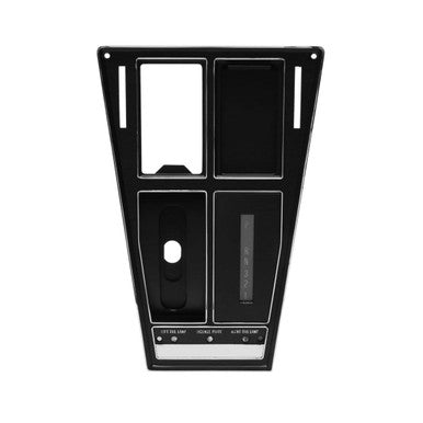 Trim Parts 1970-1971 Chevy Corvette W/O Air Auto Transmission Console Plate Assembly, Each - (5463)
