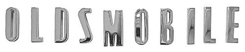 559850 - 1951-52 Oldsmobile; Emblem Letter Set;