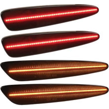 2005-13 Chevrolet Corvette; Smoked LED Sidemarker Set - Front & Rear