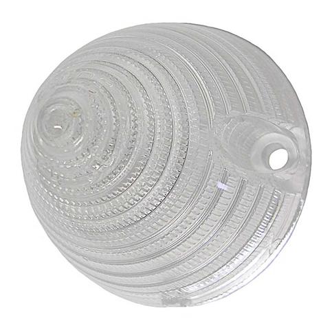 1956-57 Buick Park Lamp Lens; Clear Plastic; Each