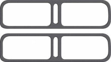1973-74 Chevy Nova; Molded Rubber Tail Lamp Lens to Body Gaskets; Pair