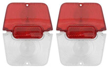 1962-64 Chevy II ,  Nova; Tail Lamp Lenses; Pair
