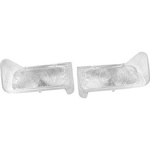 1964-65 GTO, 1966-67 Tempest, LeMans, 1963-65 Bonneville, Catalina; Park Lamp Lenses; Clear; LH and RH