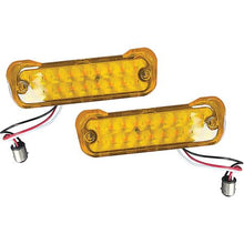 1965 Chevelle, Malibu, El Camino; LED Park Lamp Lenses; Amber; LH and RH
