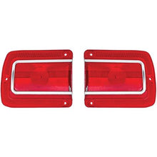 1965 Chevrolet Chevelle, Malibu; Tail Light Lenses; All Models Except Station Wagon; LH and RH