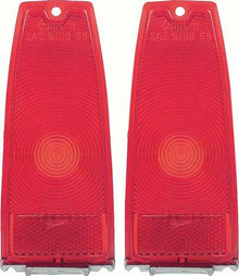 1966-67 Chevy II Nova; Rear Tail Light Lens; Each