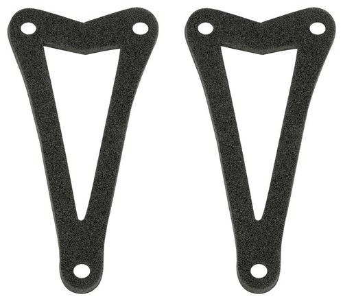 1968 Bonneville, Catalina, Firebird, Executive; Rear Side Marker Gaskets; Black; Pair