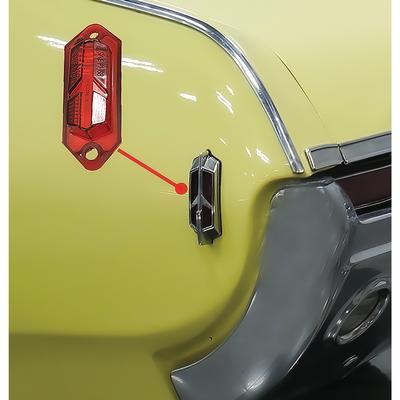 1968 Oldsmobile Cutlass; Rear Side Marker Lens Set; Pair