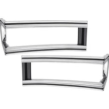 1968 Chevelle; Malibu; Tail Lamp Bezel Set; except Station Wagon; LH & RH; Pair